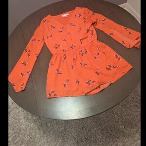 Long Sleeved Romper